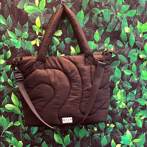 Wilo the label Black puffer Women's Bag - Picture 2 of 12